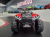 TrailBlazer 6-hjulet elektrisk børnequad 24V med ladeplatform