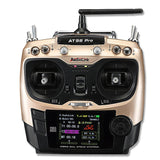 AT9S Pro 10/12-Channels radio (Mode 2) with R9DS Receiver
