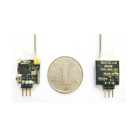 R6DSMicro (1g) 2.4Ghz 10Ch S.Bus Receiver (DSSS + FHSS)