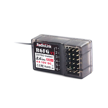 R6FG 2.4Ghz 6Ch gyro integrated Receiver for RC4GS, RC6GS, T8FB & T8S