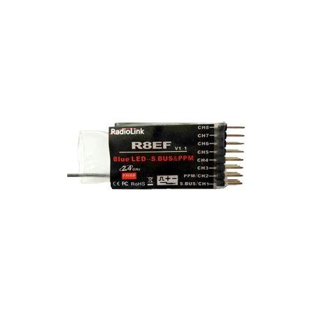 R8EF 2.4Ghz 8Ch Receiver for T8FB