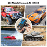 RC8x 8-Channels radio with R8FG & R4FGM Receiver & transport bag