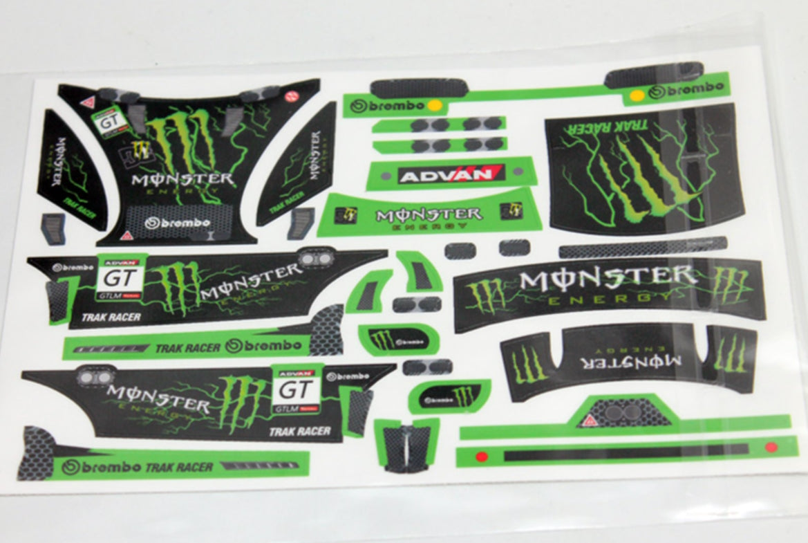 Raceway RC RCR034 - Jomurema GT-01 Decal Set - Theme 12