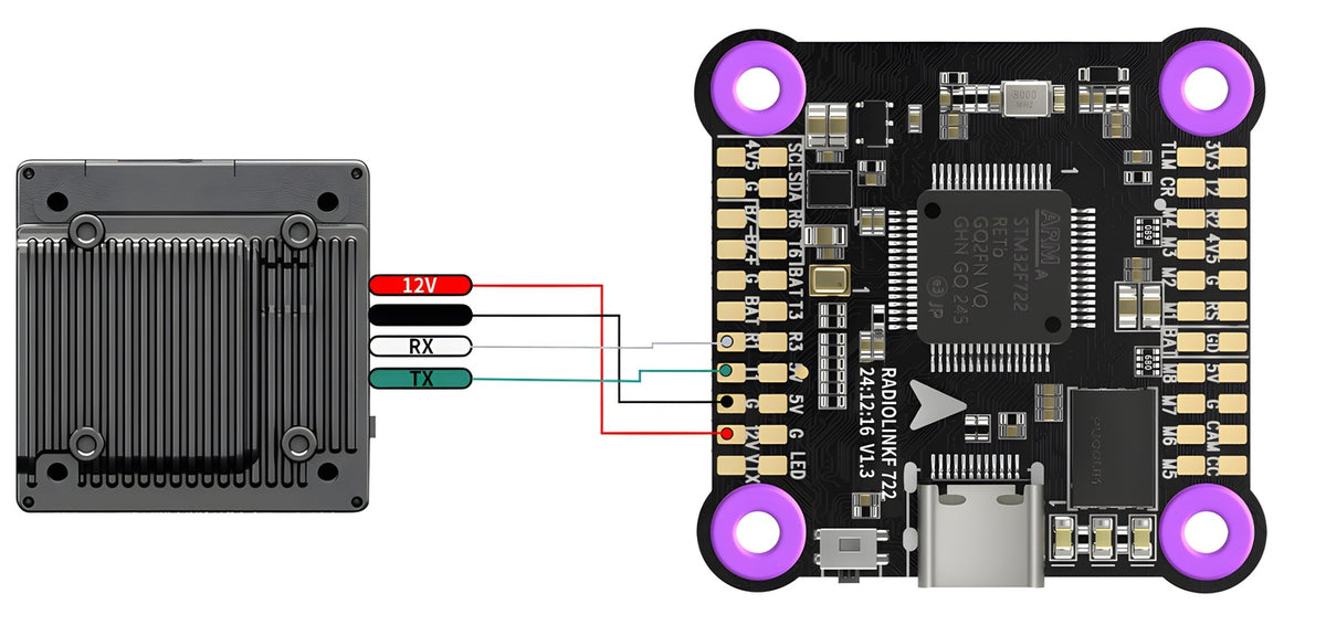 F722 Flight Controller Racing Master