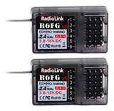 RC4GS V3 RC Transmitter with 2x R6FG Receiver
