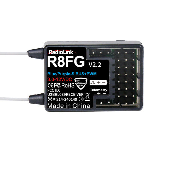 RC8P RC Transmitter with 2x R8FG Receiver â Sakura Pink