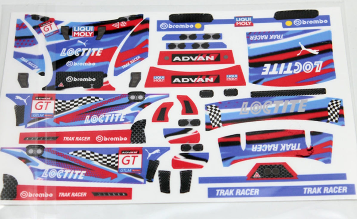 Raceway RC RCR031 - Jomurema GT-01 Decal Set - Theme 9