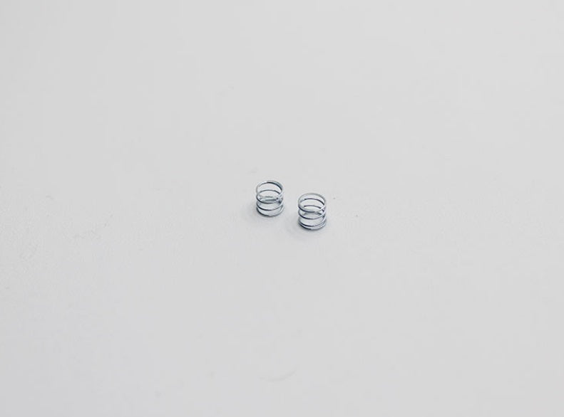 Reflex Racing RX28A-17-HS - RX28 KISS Front Springs V2 - Hard (Blue Silver)