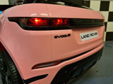 Range Rover Evoque 4x4 12V elbil för barn – 1 person, rosa