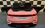 Range Rover Evoque 4x4 12V elbil för barn – 1 person, rosa