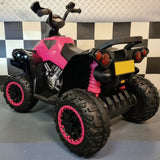 Phyton 12V børnequad – 1 person, pink