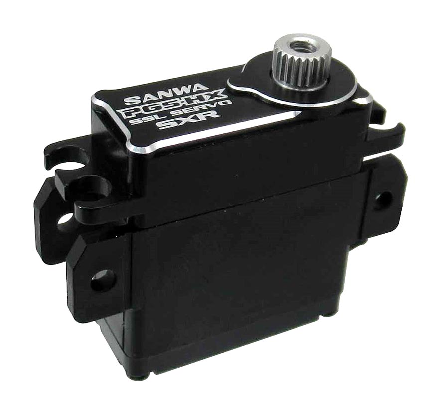 SANWA S.107A54763A - Sanwa Servo PGS-HX 1/12 Piste 0 10/5 8KG 3.7-6V Coreless