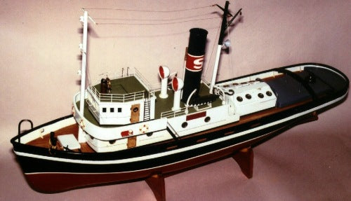 Saito Hercules Tug Boat 90cm w/ Steam Engine#