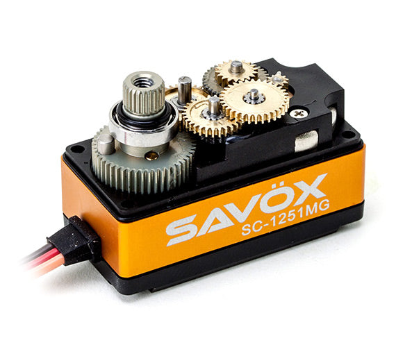 SC-1251MG Plus Servo 9Kg 0,09s Alu Coreless Metal Gear Low