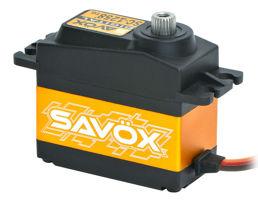 SC-1258TG Plus Servo 12Kg 0,08s Alu Coreless Titanium Gear