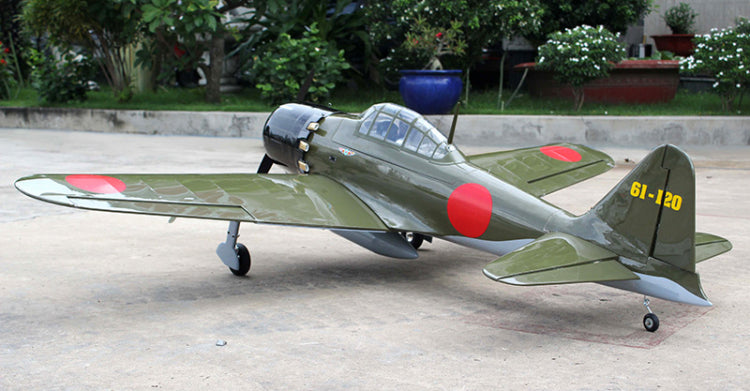 A6M Zero Fighter 15-20cc Gas ARF w/o Retracts