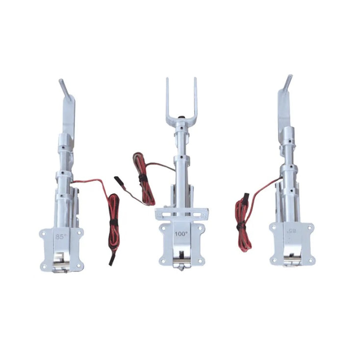 Electric Retractable Landing Gear Set Main- and Nose Gear with wheel T-28