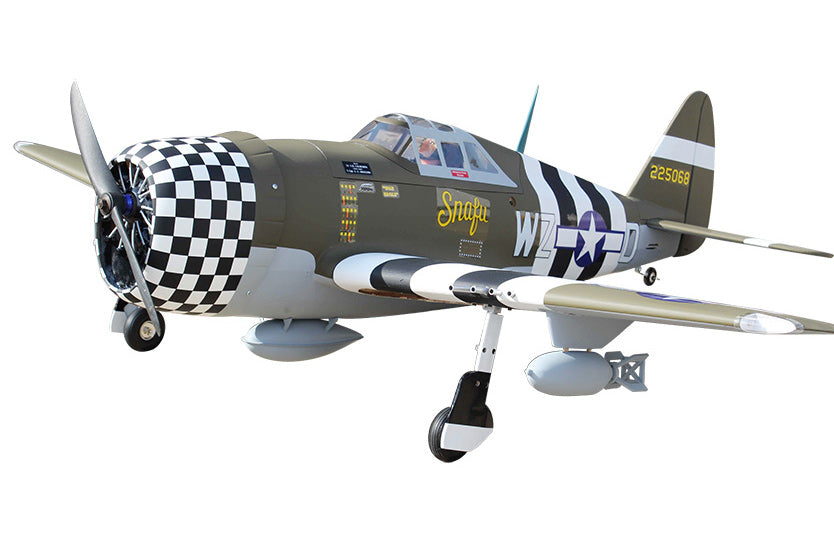 P-47G Thunderbolt ''Snafu'' 160cm ARF Electric retracts
