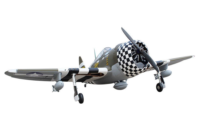 P-47G Thunderbolt ''Snafu'' 160cm ARF Electric retracts