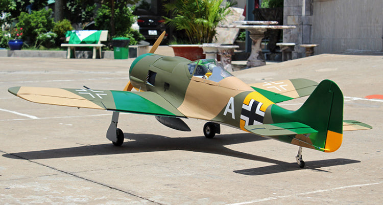 Focke-Wulf FW 190 2000mm 50cc Electric Retracts