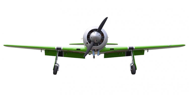 YAK-11 Reno Racer Perestroika 1800mm 35cc Gas Green w. EP Retracts ARF
