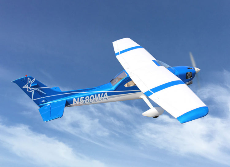 Cessna Turbo Skylane 182 1725mm 46-55 ARF Pearl Blue