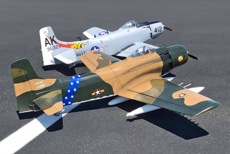 Skyraider Grey 35-60cc Gas 2.15m ARF