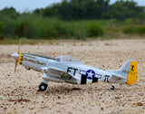 North American P-51D CharolotteÂ´s Chariot II 35cc 180cm Electric Retracts
