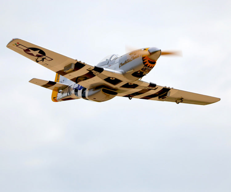 North American P-51D CharolotteÂ´s Chariot II 35cc 180cm Electric Retracts