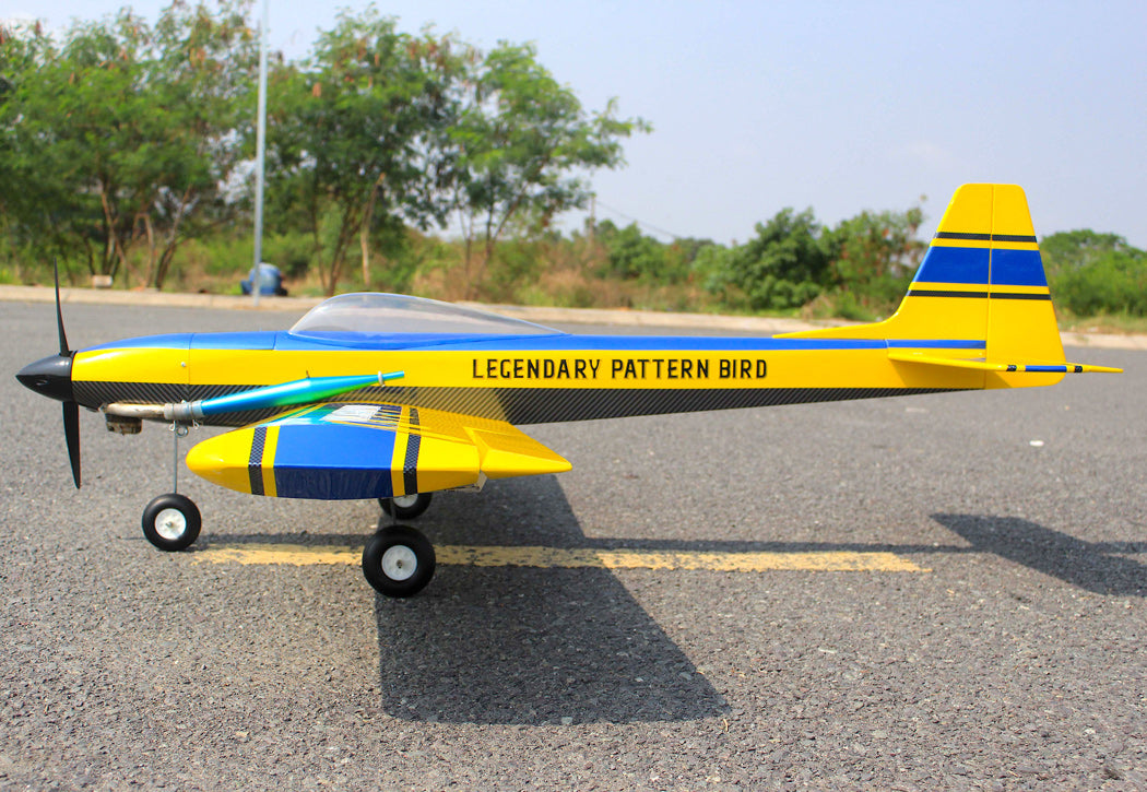 Kwik Fly MK3 Yellow Pattern 160cm 46-55 GP/EP ARF