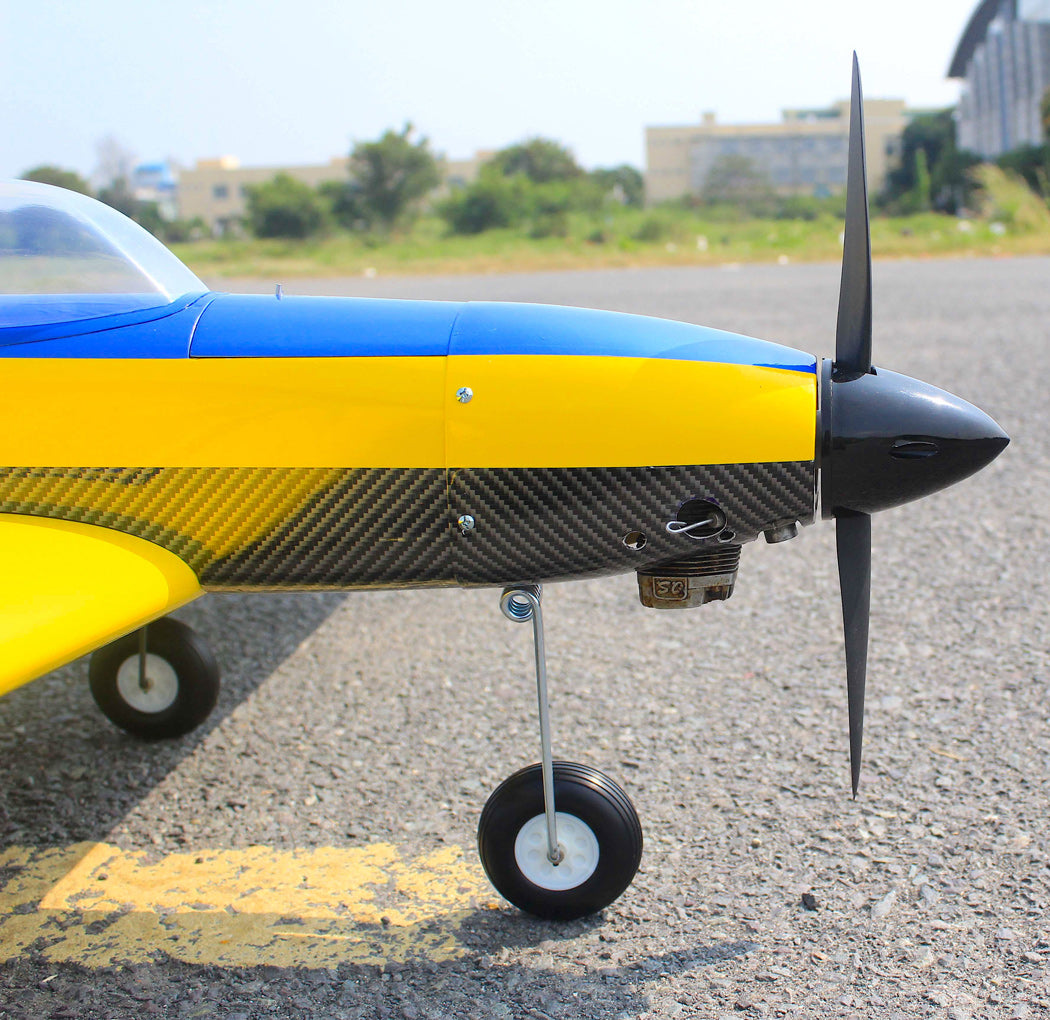 Kwik Fly MK3 Yellow Pattern 160cm 46-55 GP/EP ARF