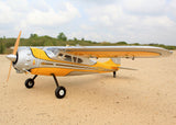Cessna 195 229cm 35-50cc Gas ARF Yellow/Silver