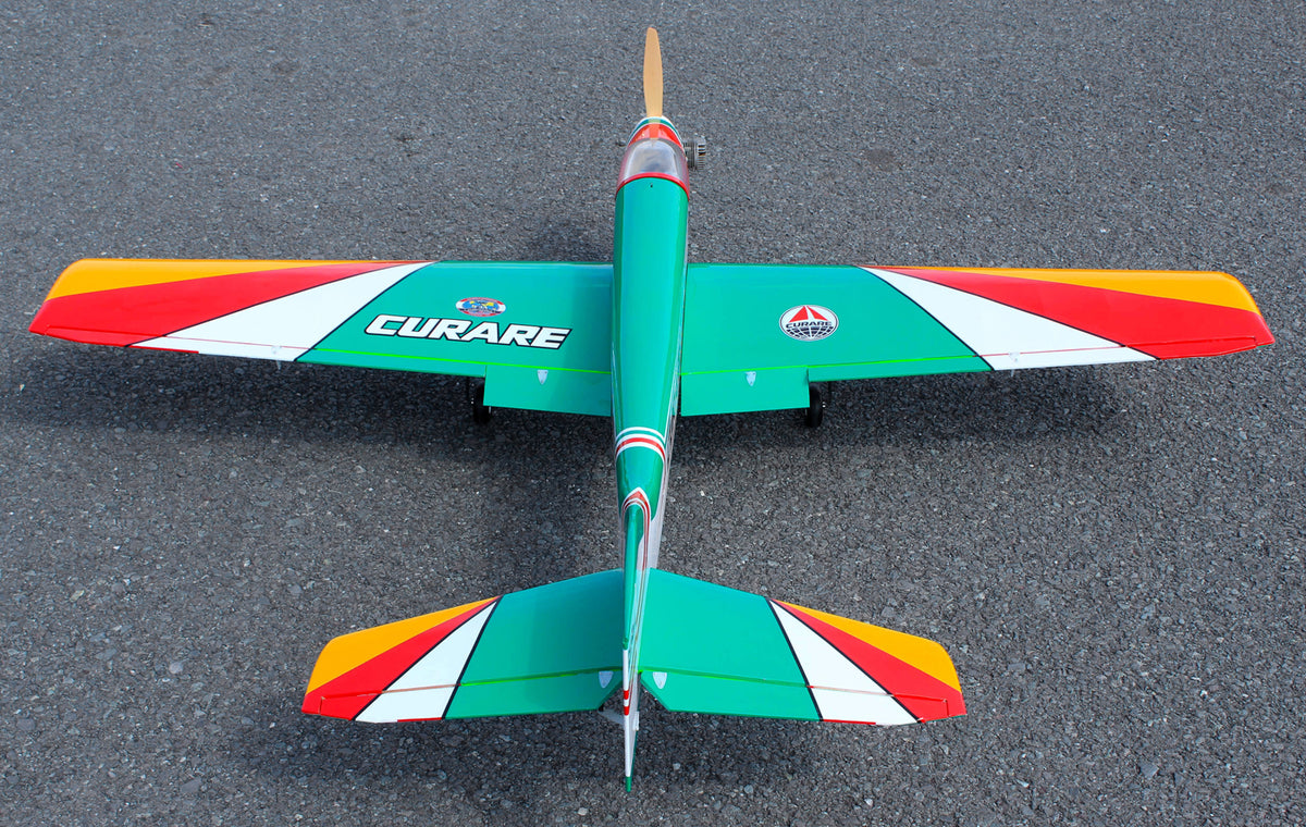 Curare Classic ARF Pattern Green 162cm .61-.75/60E No Retracts