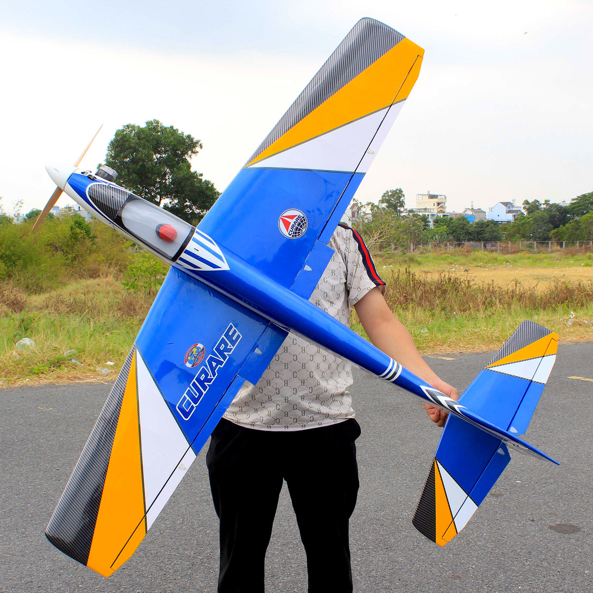 Curare Classic ARF Pattern Blue 162cm .61-.75/60E Eletric Retracts