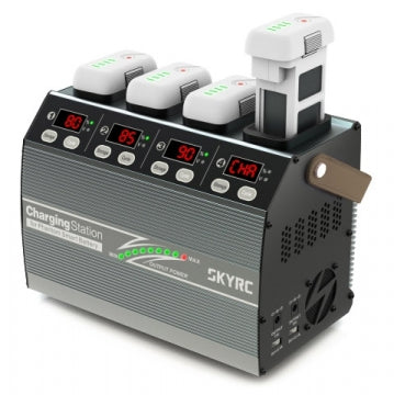 Charger Station 4P3 with cables (DJI Phantom)*