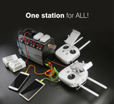 Charger Station 4P3 with cables (DJI Phantom)*