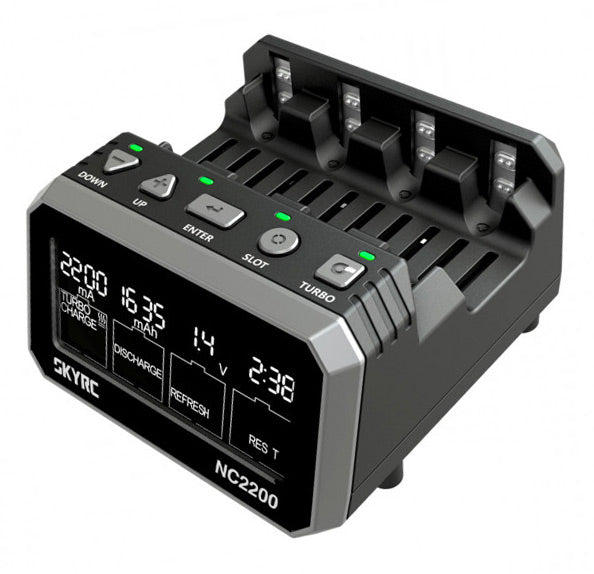 SkyRC NC2200 Charger NiMH AA/AAA 0.2-2.2A 240AC
