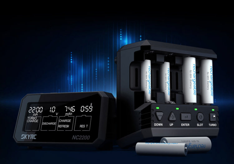 SkyRC NC2200 Charger NiMH AA/AAA 0.2-2.2A 240AC