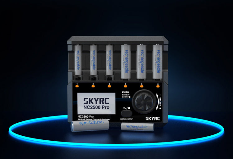 SkyRC NC2500 Charger NiMH AA/AAA 0.1-2.5A 240AC