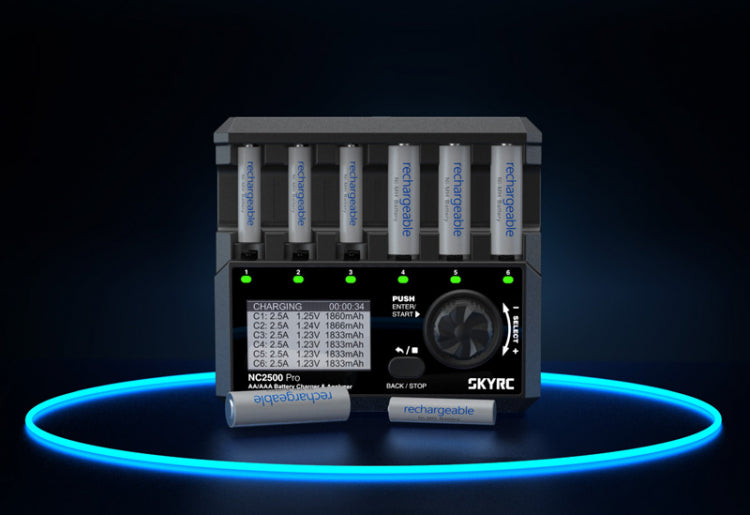 SkyRC NC2500 Charger NiMH AA/AAA 0.1-2.5A 240AC