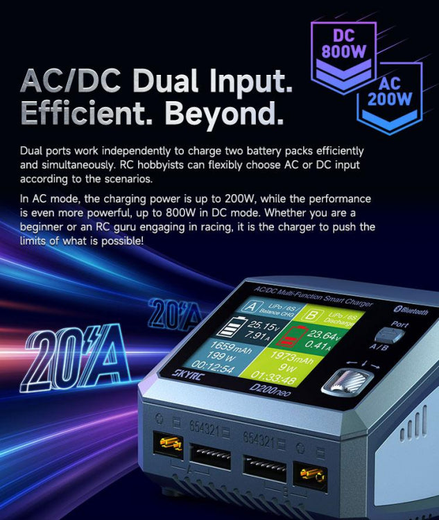SkyRC D200neo Charger AC/DC 30-35A 1-6S