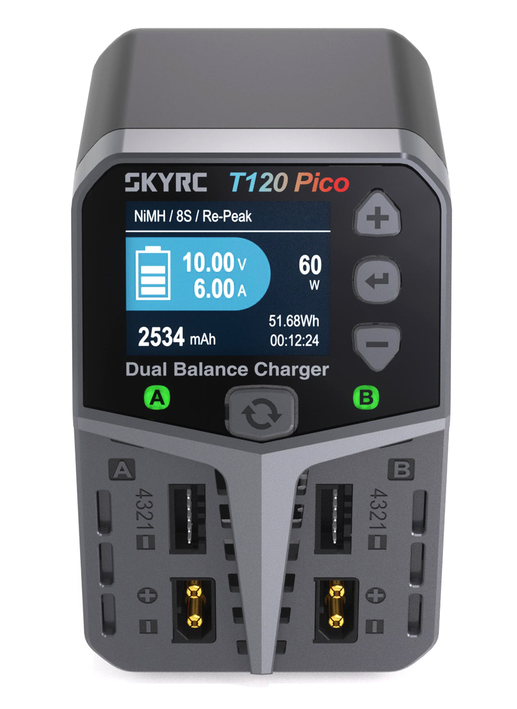 T120 Pico Dual Balance Charger 240VAC 2x60W