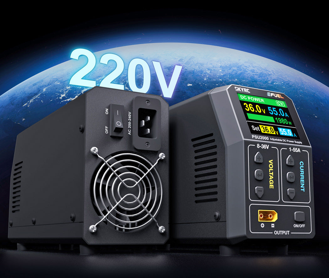 eFUEL PSU2000 Power Supply 8-36V 1.0-55A