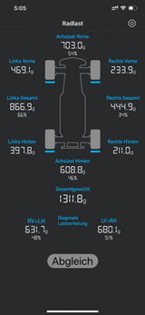 Corner Weight System Bluetooth SkyRC