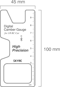 Camber Gauge Digital Bluetooth CTG-016 1/8