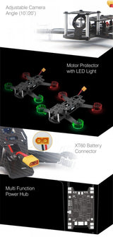 FX180 Racing Drone Chassi 180mm*