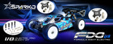 SPARKO SPKF80001EB-25 - Sparko F8 Euro 25 1:8 4WD Electric Buggy