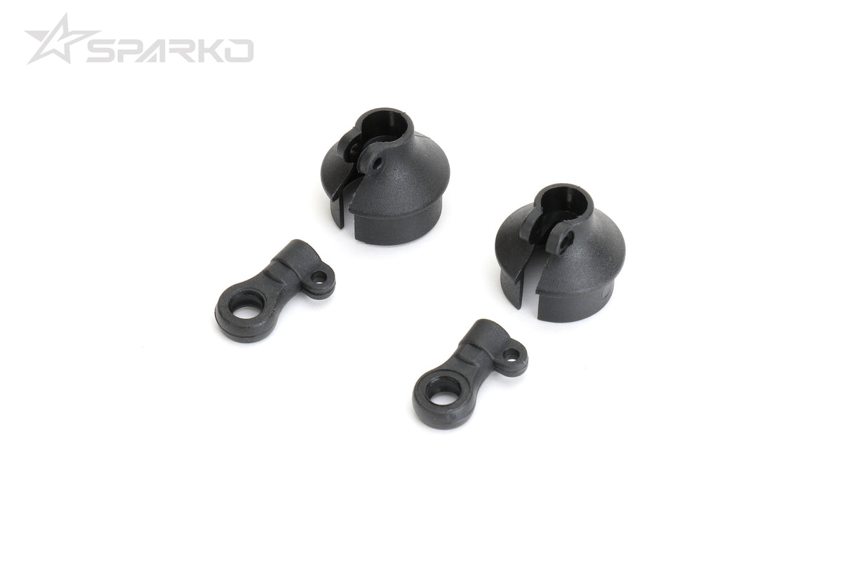 SPARKO SPKF81026 - Sparko F8 Spring Cups & Shock Rod Ends 2 pcs