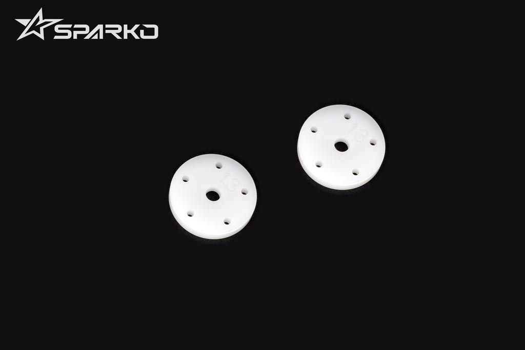 SPARKO SPKF81045OP - Sparko F8 Big Bore Flat Shock Piston 5x1.3mm 2 pcs