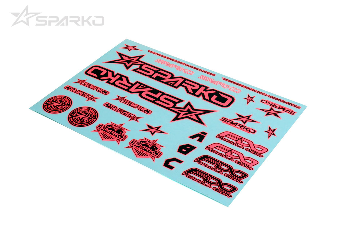 SPARKO SPKF89004-PKOP - Sparko F8 Body Sticker-Pink for Optional